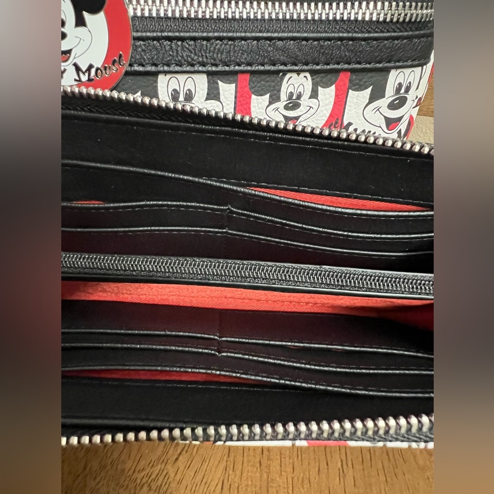 Loungefly Mickey Mouse Backpack/Wallet - Picture 11 of 12